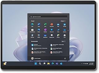 Compare Microsoft 2 in 1 SURFACE PRO 9 16GB LPDDR5 Silver 1TB SSD i71265U 13" Laptop at KSA Price