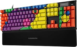 Compare SteelSeries Keycaps — Limited Edition Artist Collaboration — Roma Bib — Double Shot Pudding — Durable PBT Thermoplastic — Compatible with a Wide Range of Mechanical Keyboards — Special Artwork at KSA Price