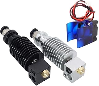 Compare 3D Printer Parts V6 Hotend High Temperature Version JHead 0.41.75MM Nozzle Remote extruder Accessories 12V 24V 3D Printing Accessories Color : Black, Size : 24V Fan at KSA Price