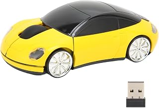 Compare 2.4GHz Wireless Car Mouse Plug and Play Battery Powered 3D Sports Car Styling Computer Mouse for at KSA Price