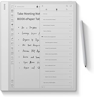 Compare BOOX Tablet Note Max 13.3 No Frontlight BW ePaper Notebook Carta 1300 300 PPI 6G 128G at KSA Price