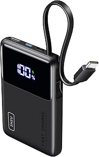 INIU 45W Power Bank, Slimmest 10000mAh Portable…