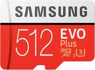 Compare Samsung Memory MBMC512GA 512 GB Evo Plus Micro SD Card with Adapter at KSA Price