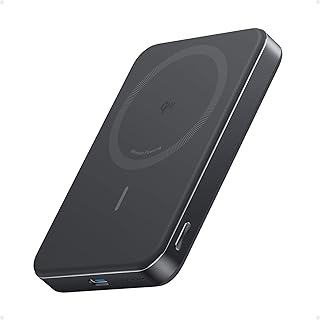 Compare Anker MagGo Power Bank, UltraSlim 10,000mAh Magsafe Portable Charger, Qi2 Certified 15W UltraFast MagSafeCompatible Battery Pack, PD 30W, Ergonomic Design, For iPhone 17161514 Series at KSA Price