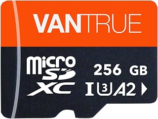 Vantrue 256GB microSDXC UHS-I U3 4K UHD Video…