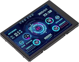 Compare Zerodis 3.5in USB Mini Screen Computer Temp Monitor with HorizontalVertical Display Switching, Support for System, Energy Saving Display, Ideal for PC Case Monitoring at KSA Price