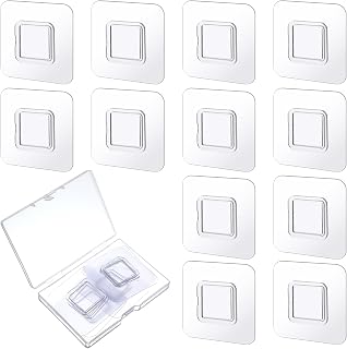 Compare 12 PCS Shower Phone Holder, Shower Adhesive Replacement, Selfadhesive Sticker Replacement, Wall Mounted Replacements Sticky pads, Waterproof Replacements Adhesive Strip for Dispenser Wall Mounted at KSA Price