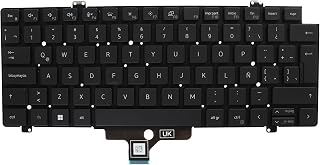 Compare LeFix Laptop Keyboard,Latin Spanish,Backlit Keyboard,No Keyboard Trim,Compatible with DELL Latitude 5420 5421 7420 7430 7520 7521,Year 2021 kebosz 242 at KSA Price