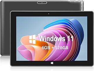 Compare 4GB RAM 64GB ROM Windows 11 Tablets Computer，10.1 Inch Windows Tablet Home,Intel Celeron N4020c,IPS 1280x800 2.8 GHz, 2MP+5MP Dual Camera, KBJW464 at KSA Price