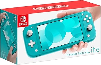 Compare Nintendo Switch Lite Console – Japanese Version | Handheld Gaming System | Compact & Lightweight | RegionFree | Builtin Controls | Great for Travel & Kids | Japanese Packaging Turquiose at KSA Price