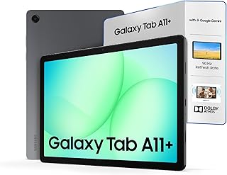 Compare Samsung Galaxy Tab A11+ Plus 2026 256GB, 8GB, WiFi Only 11.0" 90Hz Android 16 Tablet, All Day Battery, OctaCore 4nm, 4Speakers, International Model X230 | Fast Charge Cube Bundle | Gray at KSA Price