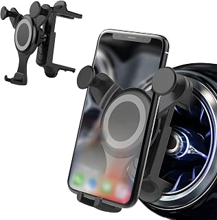 Compare Car Phone Holder for Mercedes Benz CES Mini Cooper AudiTT Ford Jeep Adjustable Round Phone Car Vents Mount for All Circular Air Vents Compatible with iPhone 161514 Pro Max Samsung Smartphone at KSA Price