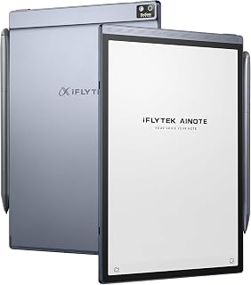 Compare iFLYTEK AINOTE Air2 8.2 Inch Electronic Ink Tablet with Pen, Voice to Text Translation, Android System, WiFi and Bluetooth – Digital Notebook for NoteTaking, Study and Meetings with at KSA Price