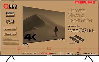 Nikai 75" Inch QLED WebOS 4K Smart UHD…