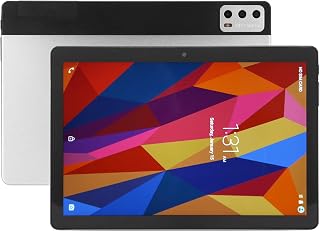 Compare 10.1 Inch Tablet for 111920x1200 IPS HD Display, Ultra Slim Educational Tablets, 8GB RAM 256GB ROM, Octa Core Processor, 5G WiFi Calling Tablet, Slim Metal Design at KSA Price