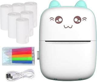 Compare Mini Printer Wireless Portable Mini at KSA Price
