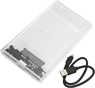 2.5in Hard Drive Enclosure,5Gbps Transmission Scratch…