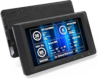 Elprico 5" Computer Temp Monitor, PC Case…