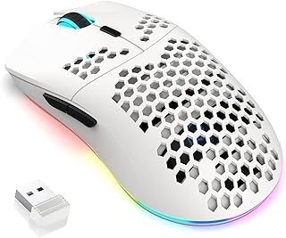Azonee Wireless Gaming Mouse – 2.4GHz Rechargeable…