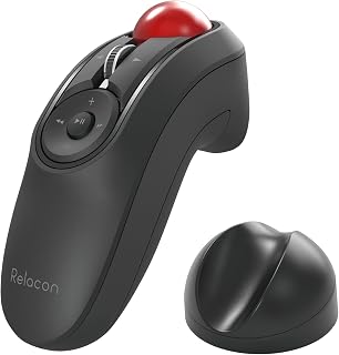 Compare ELECOM Handheld Bluetooth Thumboperated Trackball Mouse, 10Button Function with Smooth Tracking, Precision Optical Gaming Sensor, LeftRight Handed MRT1BRXBK at KSA Price
