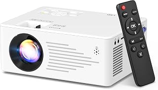 Compare TMY Mini Projector for iPhone, Portable Projector with 5G WiFi and Bluetooth, 1080P HD Projector【with Tripod】, Movie Projector for iOSAndroidPCTV StickHDMIAVUSB, Indoor & Outdoor use at KSA Price