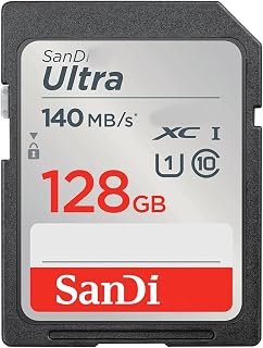 LinJie 128GB Ultra SDXC UHS-I Memory Card, Up to…