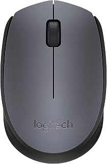 Compare Logitech M170 Wireless Mouse – Compact Design, Nano USB Receiver, Smooth Optical Tracking, Grey – for Laptops and Desktops at KSA Price