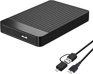 1TB Ultra Slim Portable External Hard Disk Drive…