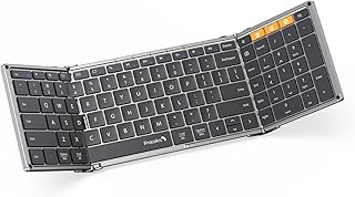 ProtoArc Foldable Bluetooth Keyboard, XK01 Folding…