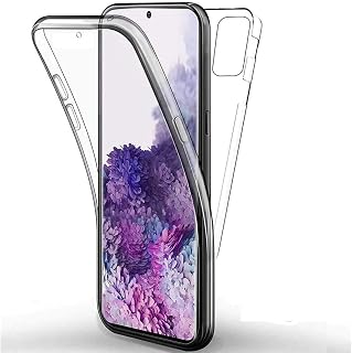 Compare For Samsung Galaxy A71 Phone Case Crystal Clear Slim Fit Heavy Duty Front Back Protective Case Builtin Screen Protector Full Body Mobile Phone Cover for Samsung A71 Clear at KSA Price