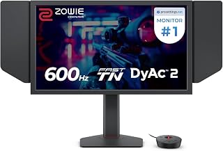 Compare BenQ ZOWIE 24" 600Hz 1080p Monitor XL2586X+ FHD 1920 X 1080, Fast TN, DisplayPort, HDMI 2.1, Height Adjustable, Gaming Esports Grade Monitor, Extreme Motion Clarity DyAc2, KSA Version  3 YRS WARRANTY at KSA Price