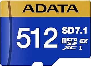 Compare ADATA 512GB Premier Extreme MicroSDXC SD7.1 Express V30 Class 10 Memory Card at KSA Price