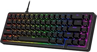 Compare HyperX Origins 2 65 – Gaming Keyboard, PC, Swappable Housing, Hotswap Switches, High Profile, 65% Layout, 8k Polling, Adjustable Angle, Mechanical Switches at KSA Price