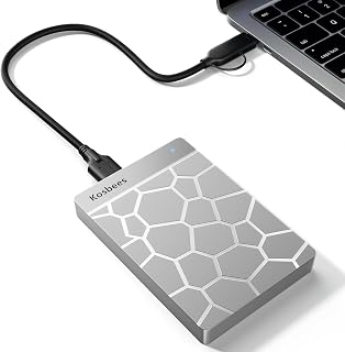 Compare 500 GB External Hard Drives,Portable Hard Drive for Windows,Ultra Slim External HDD Store Compatible with PC, MAC,Laptop,PS4, Xbox one, Xbox 360;Plug and Play Ready（Silver） at KSA Price