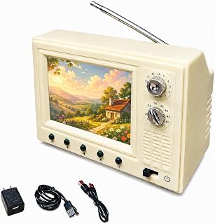 Compare Mini Retro Tv, 2.4Inch 720p Video Player With 8gb & Usb Playback yellow at KSA Price