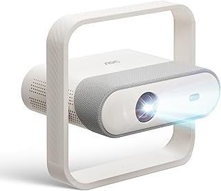 Compare AOC Smart Projector Native 1080P 4K Support,15000 Lumens, Android 13,WiFi6,Auto Focus & Keystone Portable Outdoor Projector,360° Rotatable Projectors with Builtin Apps & Dual Speakers at KSA Price