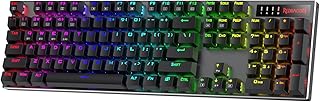 Compare Redragon K556 PRO Wireless RGB Mechanical Gaming Keyboard, 104Key Aluminum at KSA Price