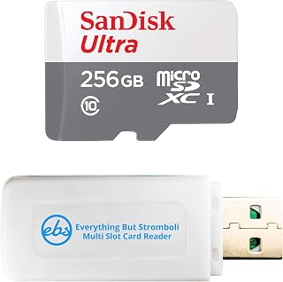 SanDisk Class 10 Memory Card 256GB Ultra MicroSDXC…