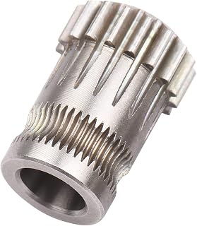 Compare Irovami 3D Printer Accessories Drivegear Dual Gear Drive Wheel Extruder Gear Without the Top Wire for 3D Printer Ender 3 5 CR10 Pro CR10 at KSA Price
