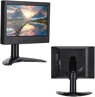 7 Inch Small Monitor, 1080P HD 1024x600 16:9…