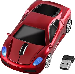 Wireless Car Mouse Portable Cool Sports Car…