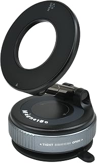 Compare X68 Vacuum Suction Magnetic Phone Mount, 360° Adjustable, MagSafe Compatible, Portable, Strong N52 Magnets, for Car, Desk, Office, Kitchen, Gym and any Smooth Surface. Midnight Black at KSA Price