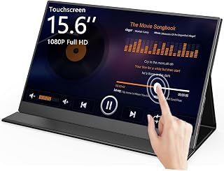 15.6" Touchscreen Portable Monitor FHD 1080P…