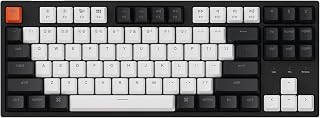 Compare Keychron C1 Tenkeyless Layout Wired Mekaniskt Tangentbord, VIT Bakgrundsbelysning 87 Tangent ABS Tangent Knappar Dator Tangentbord Gateron G Pro Switch for Windows PC Laptop Brown Switch at KSA Price
