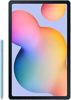 Compare SAMSUNG Galaxy Tab S6 Lite 10.4" 128GB Android Tablet, LCD Screen, S Pen Included, Slim Metal Design, AKG Dual Speakers, 8MP Rear Camera, Long Lasting Battery, US Version, 2022, Angora Blue at KSA Price