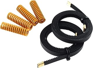 Compare For 3D Printer Accessories Ender3 XY Axis Opening Belt Copper Sleeve +4 PCS Hot Bed Spring Kit Color : Black yellow at KSA Price