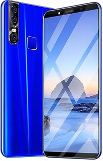 Compare 6.1" Latest Unlocked Smartphone with HD Full Screen, Android 9.1 System, Face Recognition, 6+128G, OctaCore Dual Card Dual Standby 16MP+8MP, BlueUS at KSA Price