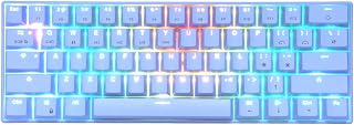 Wireless Bluetooth/USB Wired Mechanical Gaming Keyboard,…