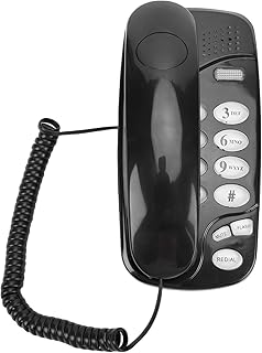 Yctze Corded Landline Telephone, Big Button Wall…