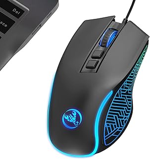 Compare Backlight Mouse,7 Color Backlight Game Mouse  Plug and Play Computer Mouse for Family, Friends, Boyfriends, Husband, and Mouse Lovers at KSA Price